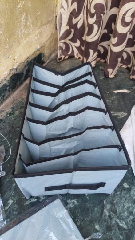 Foldable Stackable Storage Box Clothe Organizer (Pack of 2)