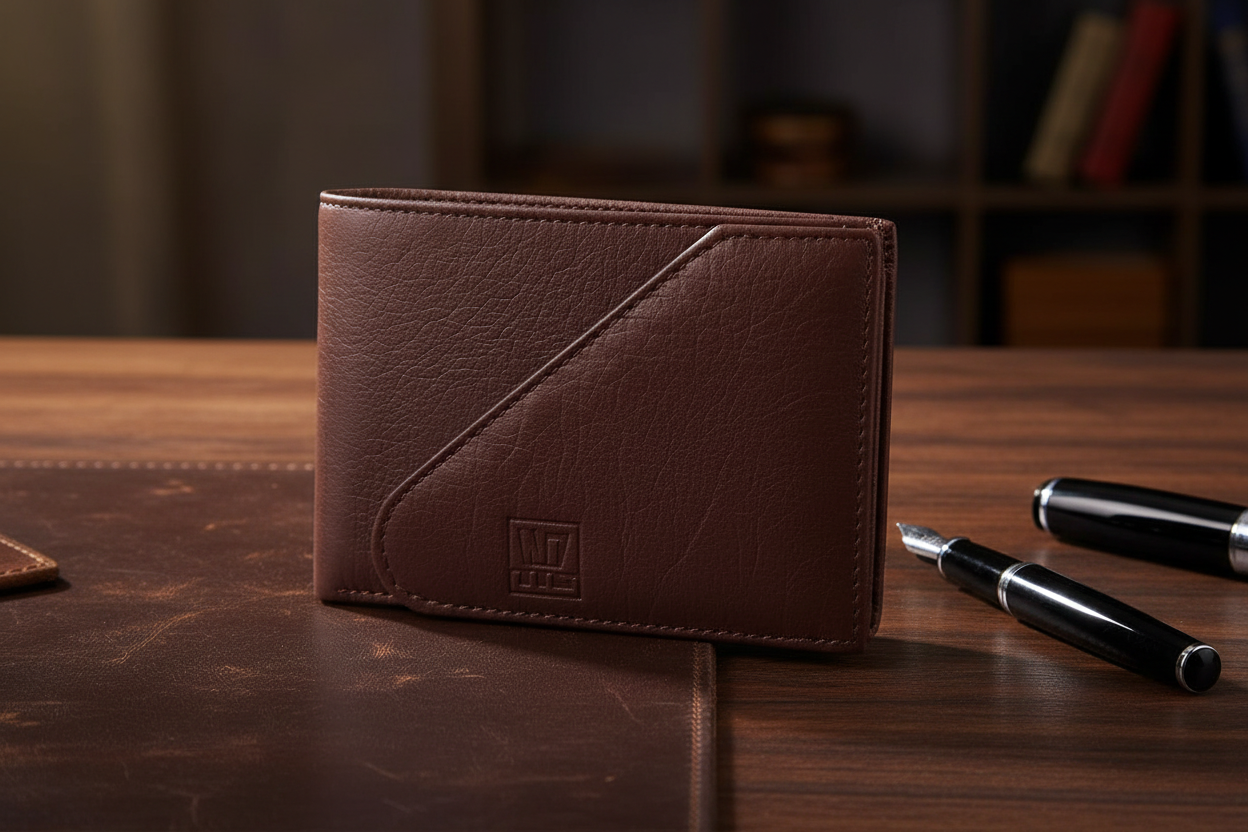Men's PU Leather Wallet in Premium Setting
